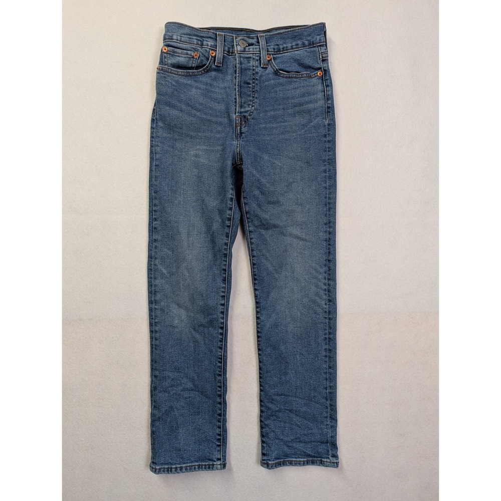 Levi's Women Jeans Wedgie Straight Size 27 Blue